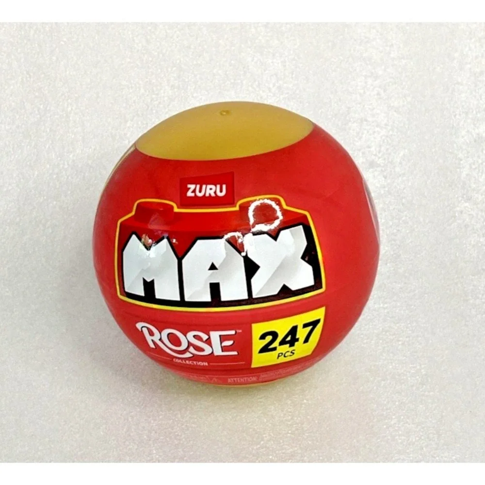 9 x Zuru MAX Bricks Build More Rose Collection Capsule 247 Pcs Each Building Set